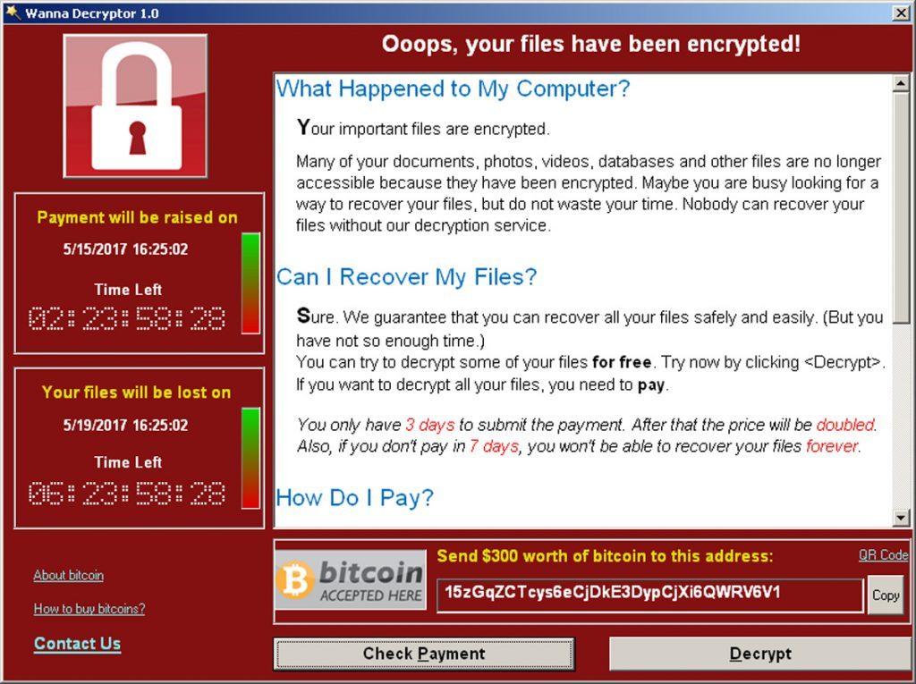 Ransomware – What you need to know…….